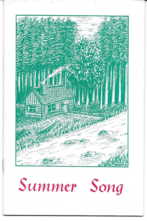 Programme cover for production of Summer Song, April 1969