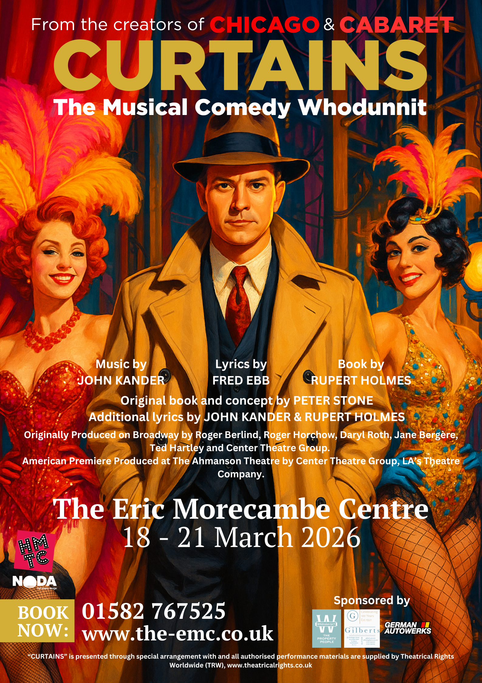 Official poster for Curtains