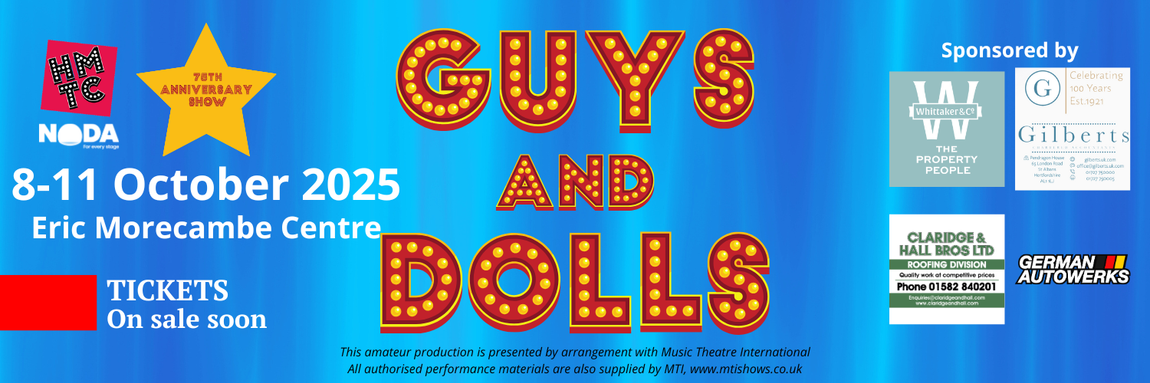 Guys & Dolls header image