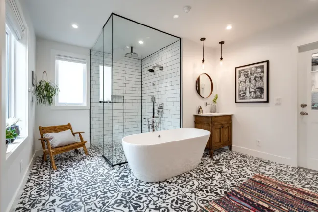 Smart bathroom upgrades in Vancouver include LED mirrors, automated lighting, digital shower systems, smart exhaust fans, and energy-efficient features. Perfect for modern homes and condos in False Creek, Yaletown, and Mount Pleasant. We integrate cutting-edge technology into functional remodeling. Enhance comfort, automation, and long-term efficiency.