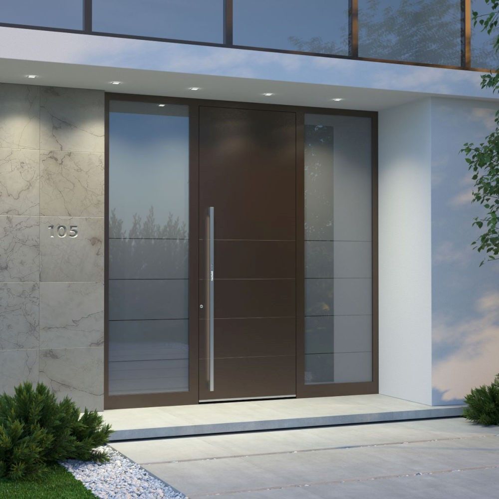 portoncini in alluminio