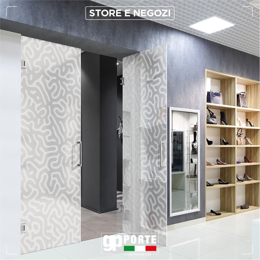 porta doppia scorrevole