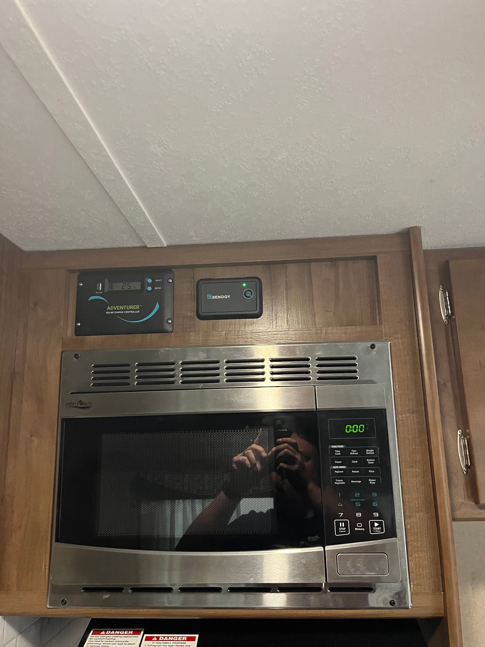 Oven set up