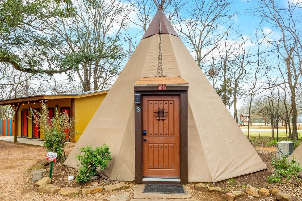 Discover Riverside Glamping Tipis in New Braunfels