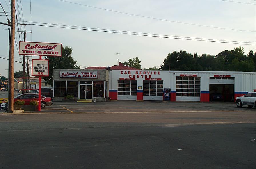 Business Buildings — Colonial Heights, VA — Colonial Tire & Auto