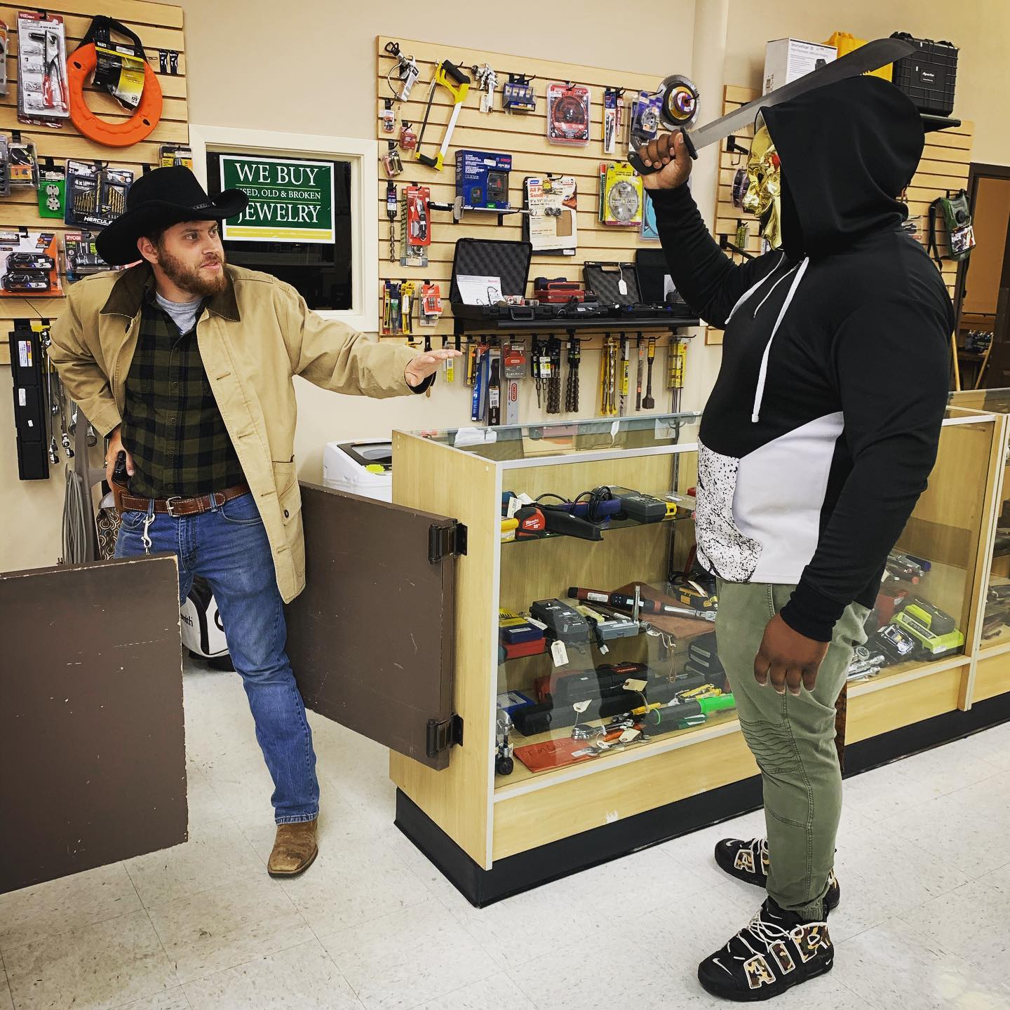 Two Employees Roleplaying — Baton Rouge, LA — American Pawn