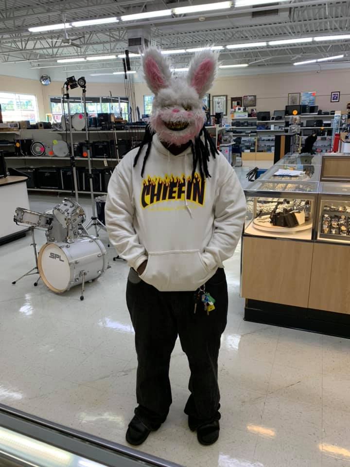 Guy with Bunny Mask — Baton Rouge, LA — American Pawn