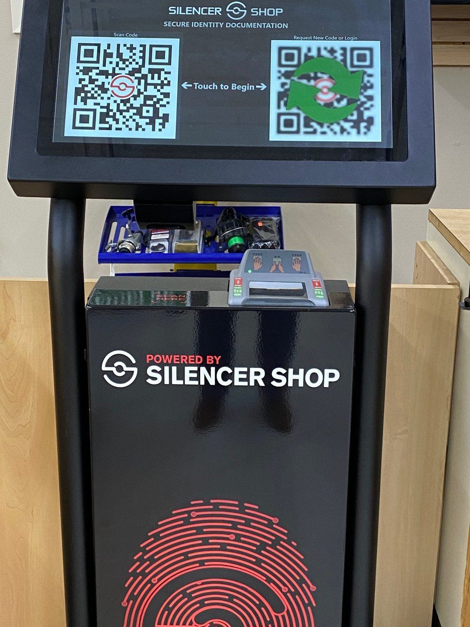 Silencer Shop QR Code — Baton Rouge, LA — American Pawn