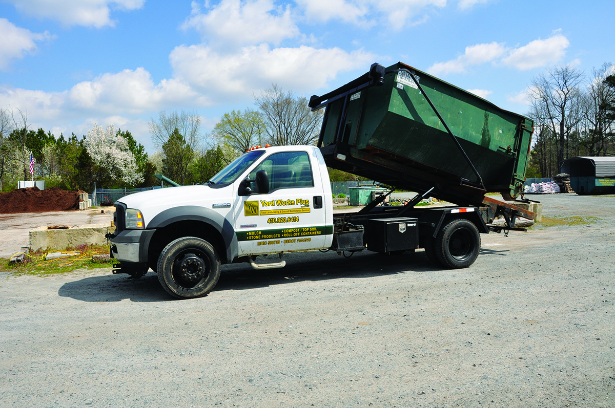 Yard Works Plus 10 Yard Dumpster