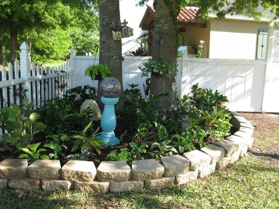 Flower Bed Outline — Rocks in the Garden in Brunswick, GA