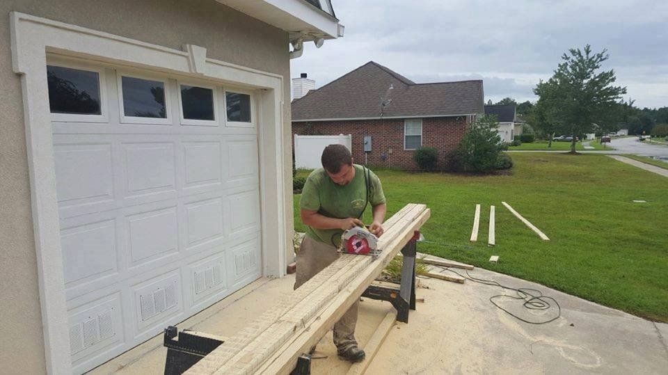 Flower Bed Rim — Man on Work in Brunswick, GA