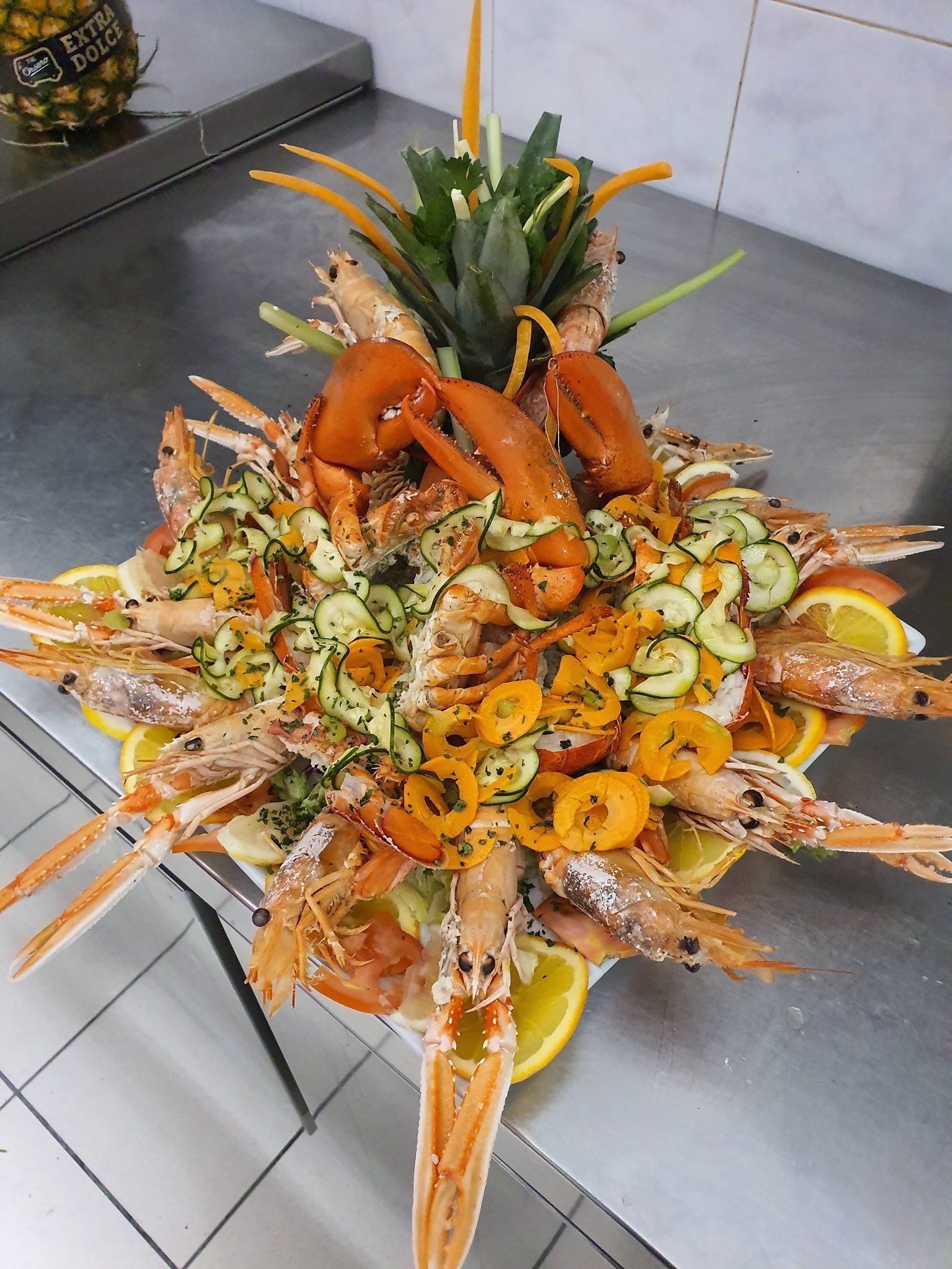 frutti di mare composizione