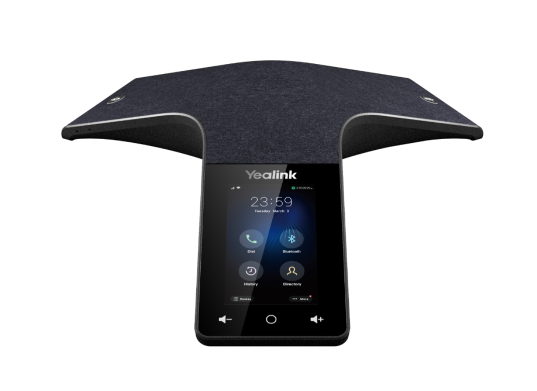 A phone that looks like a cell phone is sitting on a table.