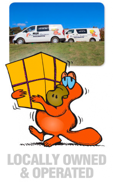 Platypus Express Courier - Man receiving our fast courier services in Canberra