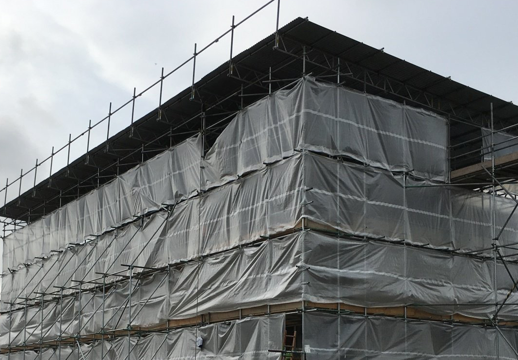 temporary roof scaffolding in Tunbridge Wells