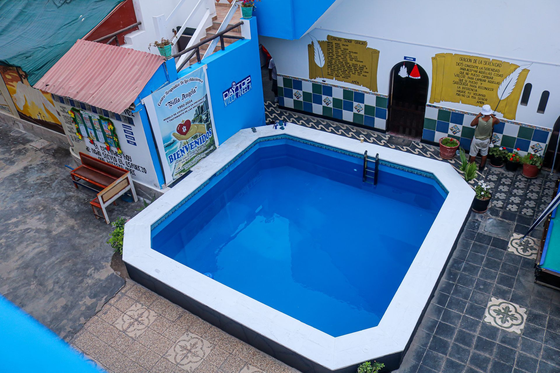 Zona de piscina