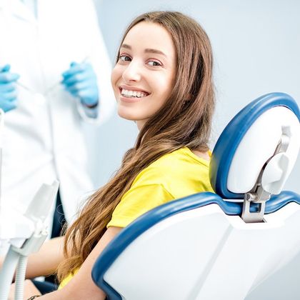 Woman Smiling — Florence, AL — Johnson & Mahan Dental Care