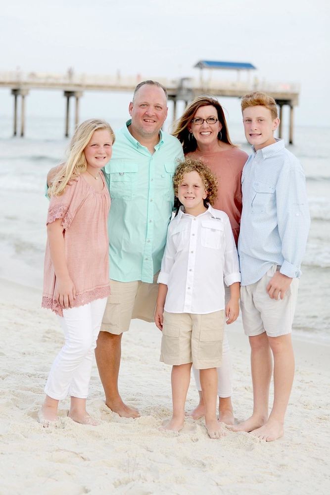 Dr. Mahan's Family — Florence, AL — Johnson & Mahan Dental Care