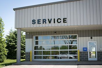 Garage leading to our shop | Grahams Auto & Truck Clinic