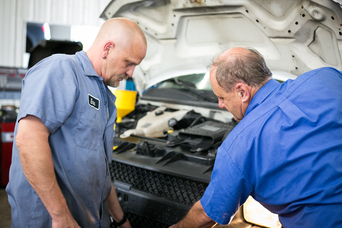 Mechanics at work |Grahams Auto & Truck Clinic