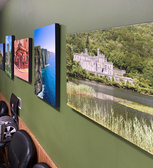 Posters on the wall of our office | Grahams Auto & Truck Clinic