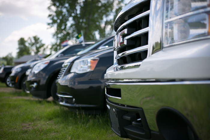 Row of Cars |Grahams Auto & Truck Clinic