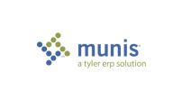 The munis logo is a tyler erp solution