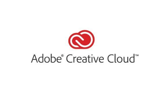 The adobe creative cloud logo is on a white background.