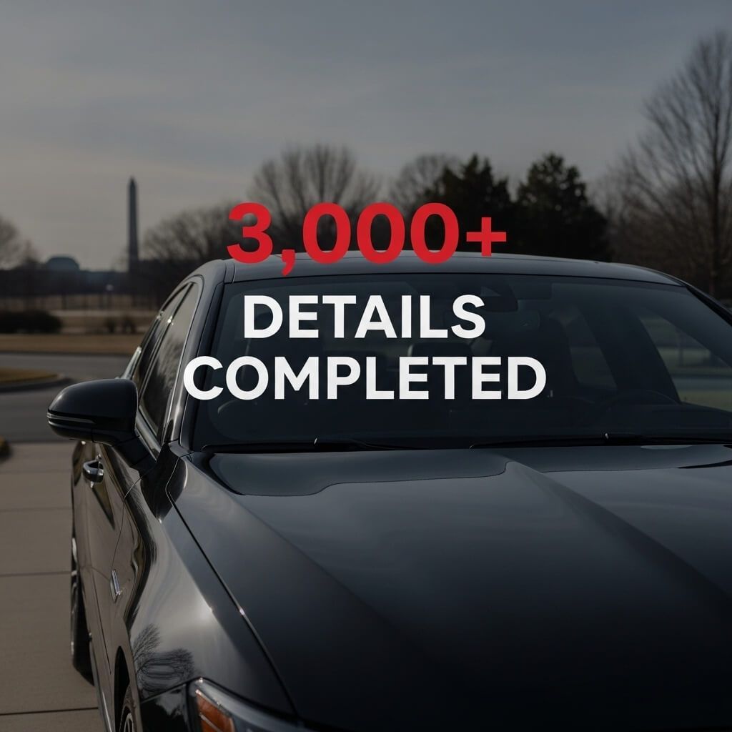 3,000+ details completed — Berger Mobile Detailing results on all vehicles.