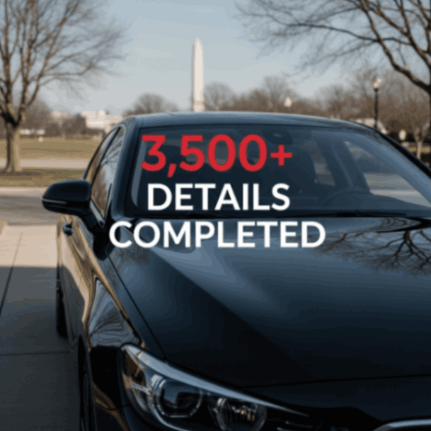3,500+ details completed — Berger Mobile Detailing results on all vehicles.