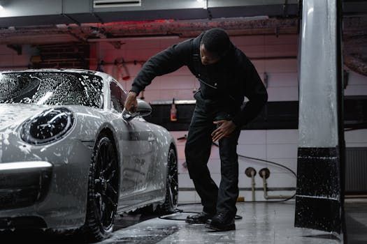 Glossy finish with polished wheels after ceramic coating – certified ceramic coating installers dc