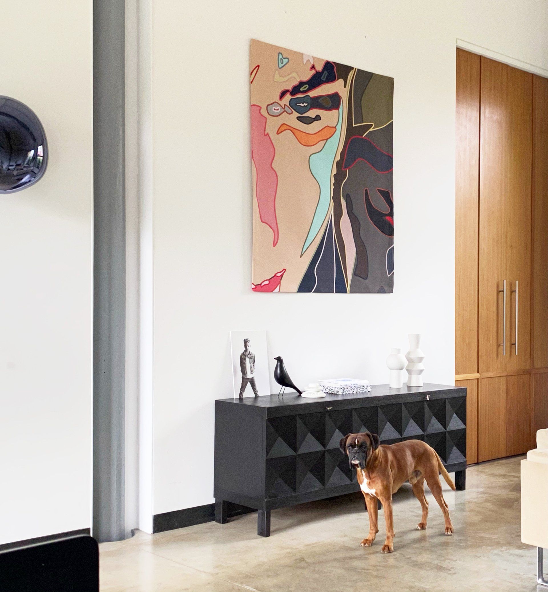 Annebeth Nies wandkleed kunst