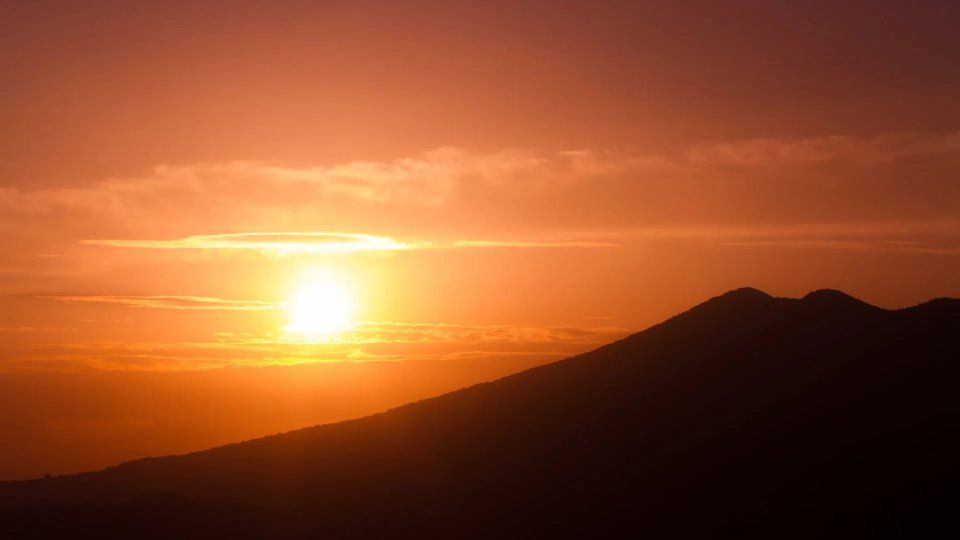 Tramonto sul Vulture