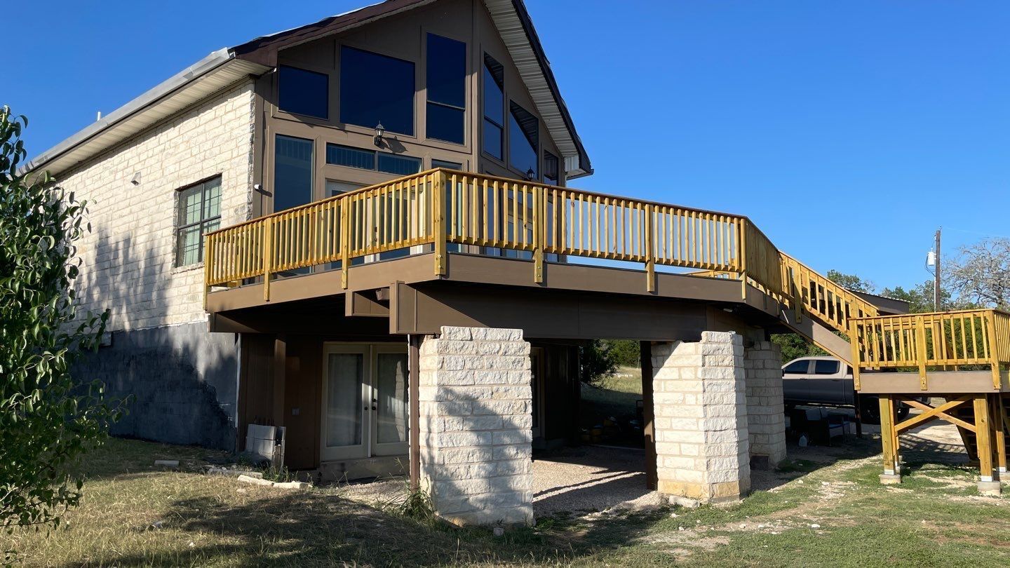 2Story Deck Rebuild In Killeen, TX Gill Construction Solutions