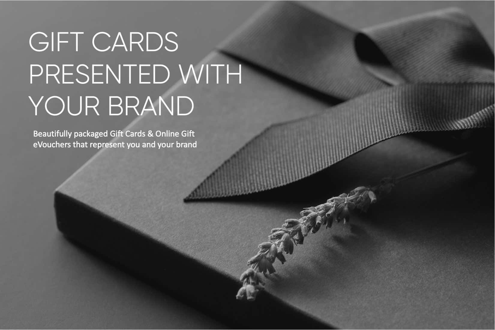 Gift cards for your brand