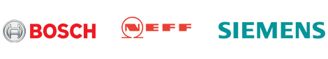 Bosch, Neff & Siemens logos