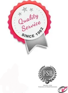 Quality Service, Gas Safe and FSB logos
