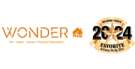 A logo for wonder inc. is shown on a white background.