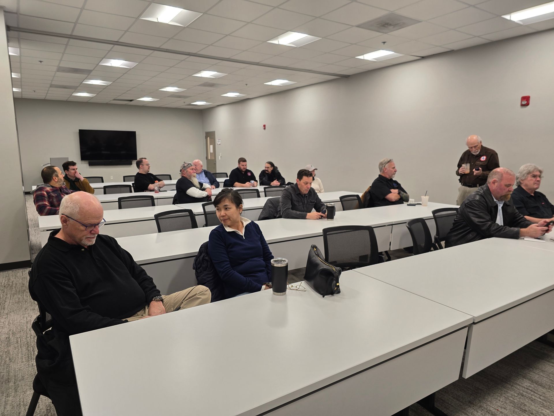 XCal meeting room, before meeting started