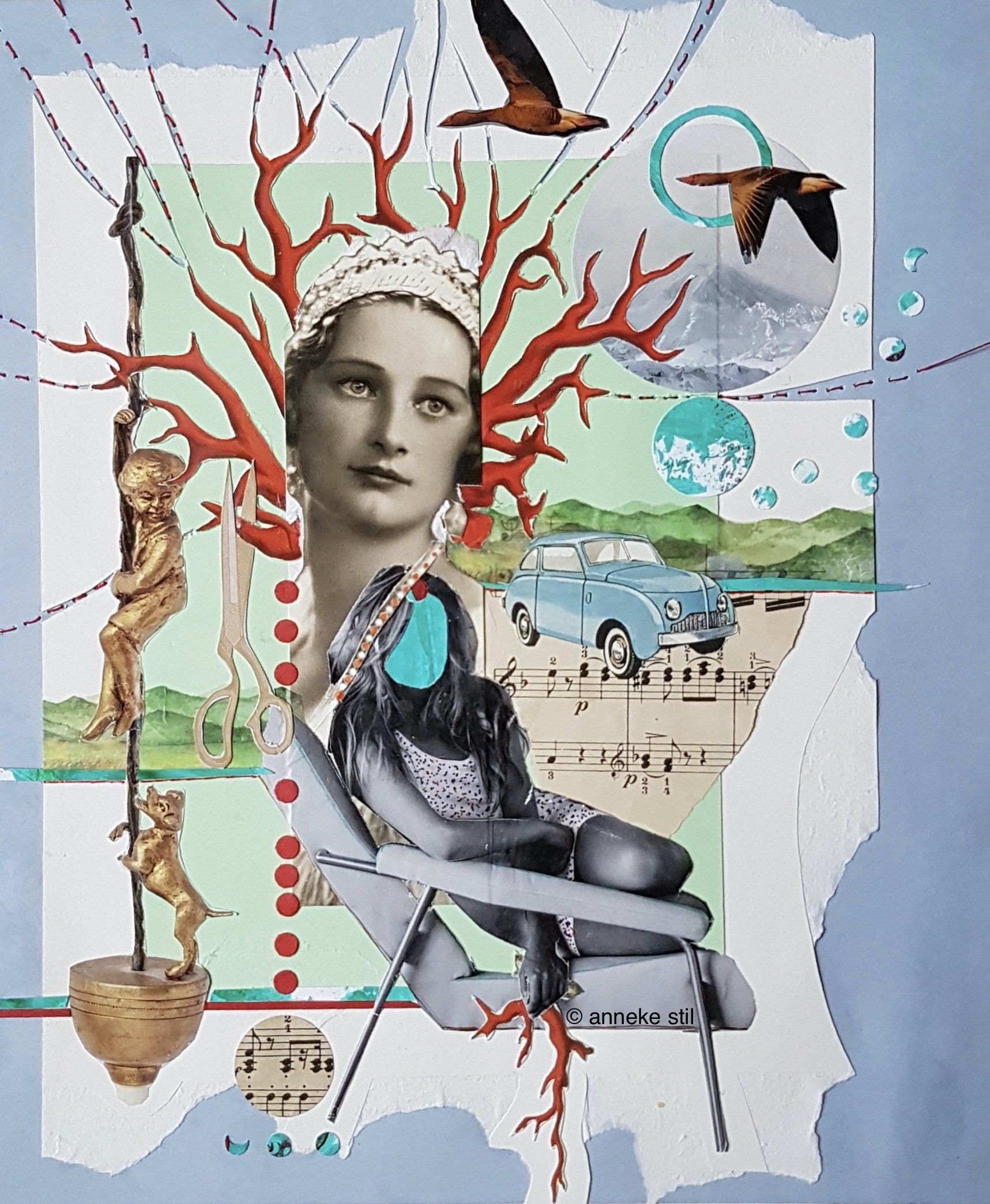 She almost cut her hair