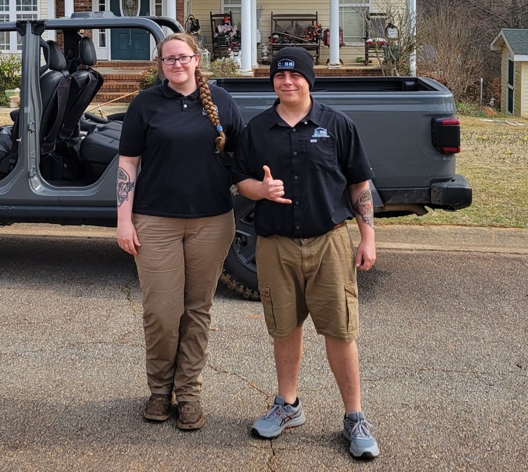 Business Owner Giving a Thumbs Up — Anderson, SC — Cobb Crawlspace Repair LLC