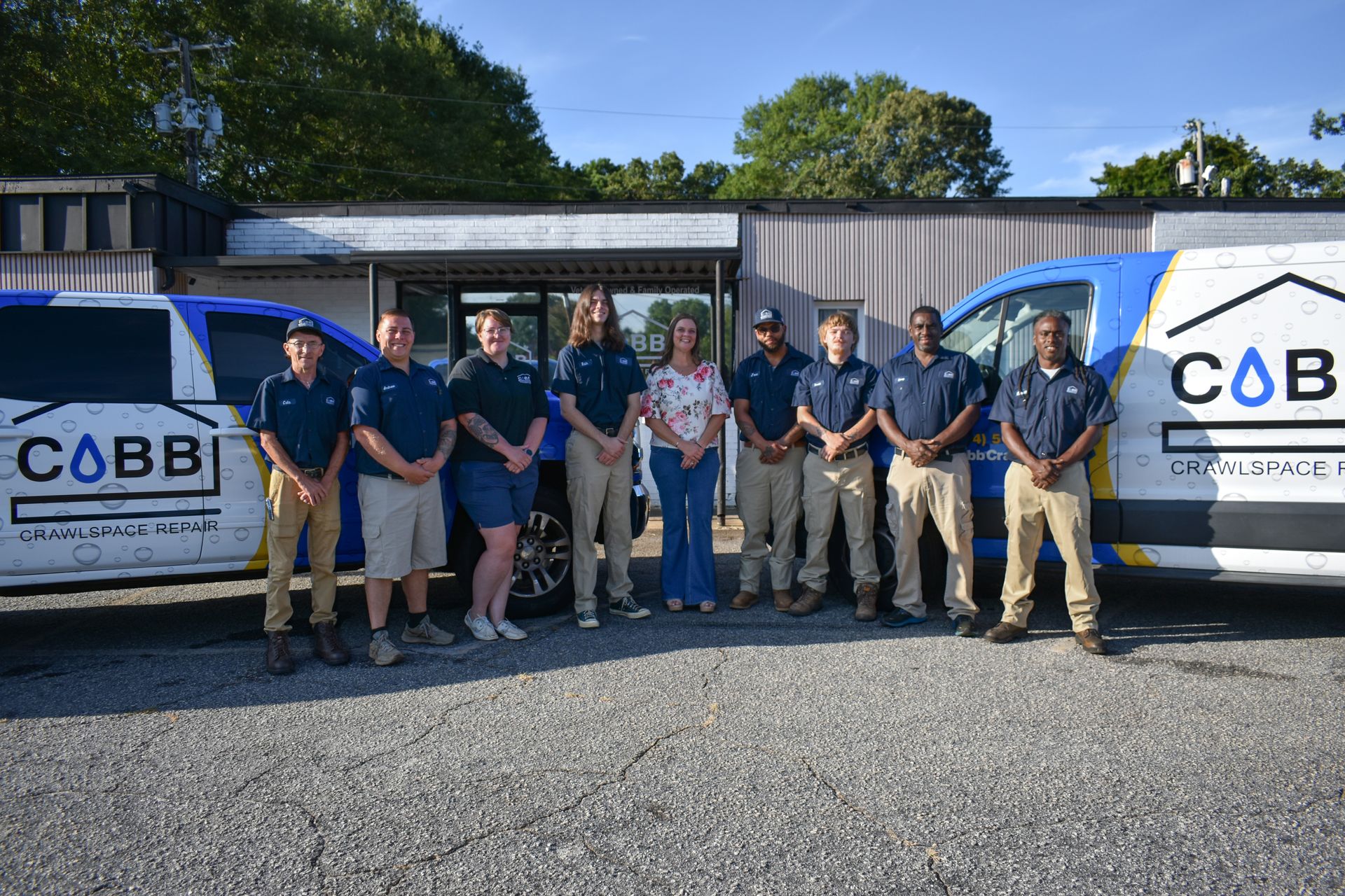 Business Owner Giving a Thumbs Up — Anderson, SC — Cobb Crawlspace Repair LLC Business Owner Giving a Thumbs Up — Anderson, SC — Cobb Crawlspace Repair LLC