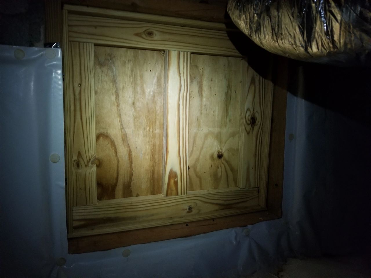 Crawl Door Inside — Anderson, SC — Cobb Crawlspace Repair LLC