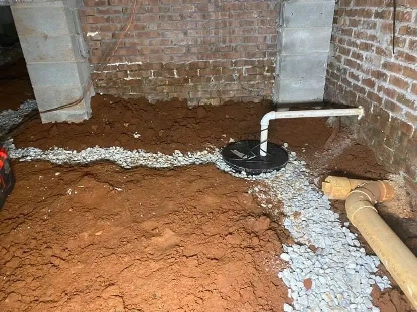 French Drain and Sump Pump — Anderson, SC — Cobb Crawlspace Repair LLC