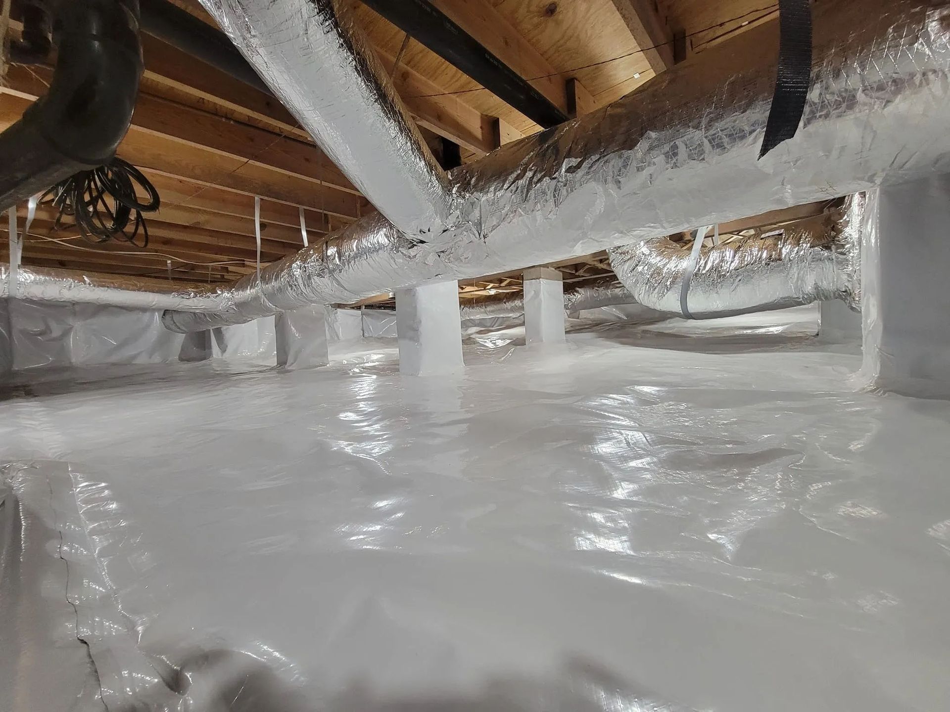 Crawlspace Barrier and Vents — Anderson, SC — Cobb Crawlspace Repair LLC