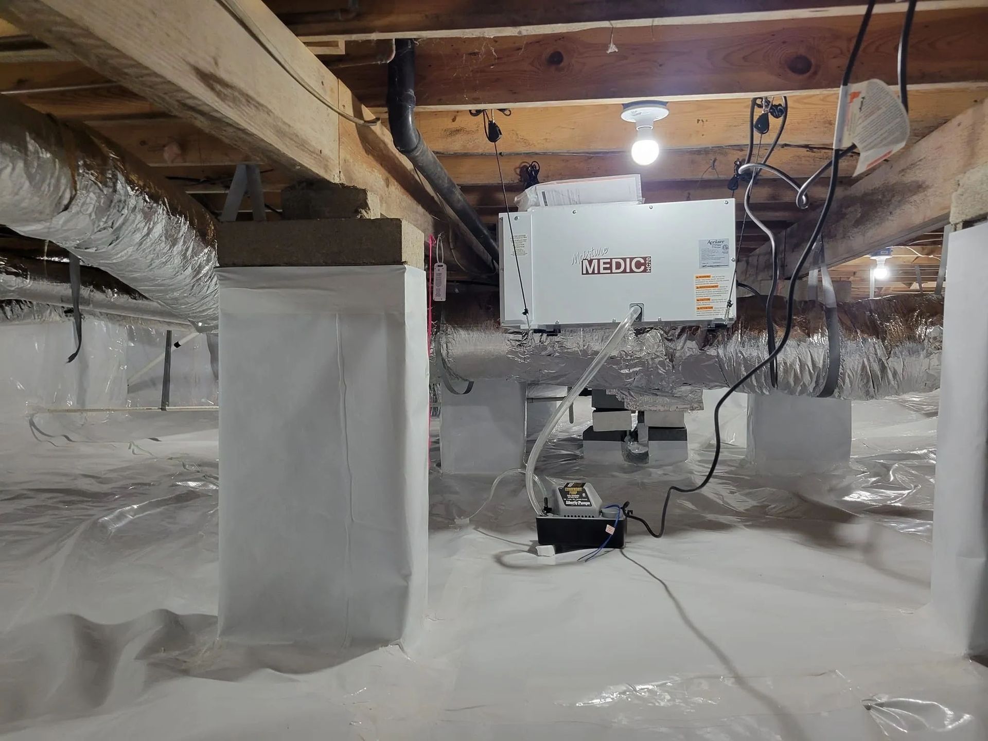 Moisture Medic — Anderson, SC — Cobb Crawlspace Repair LLC