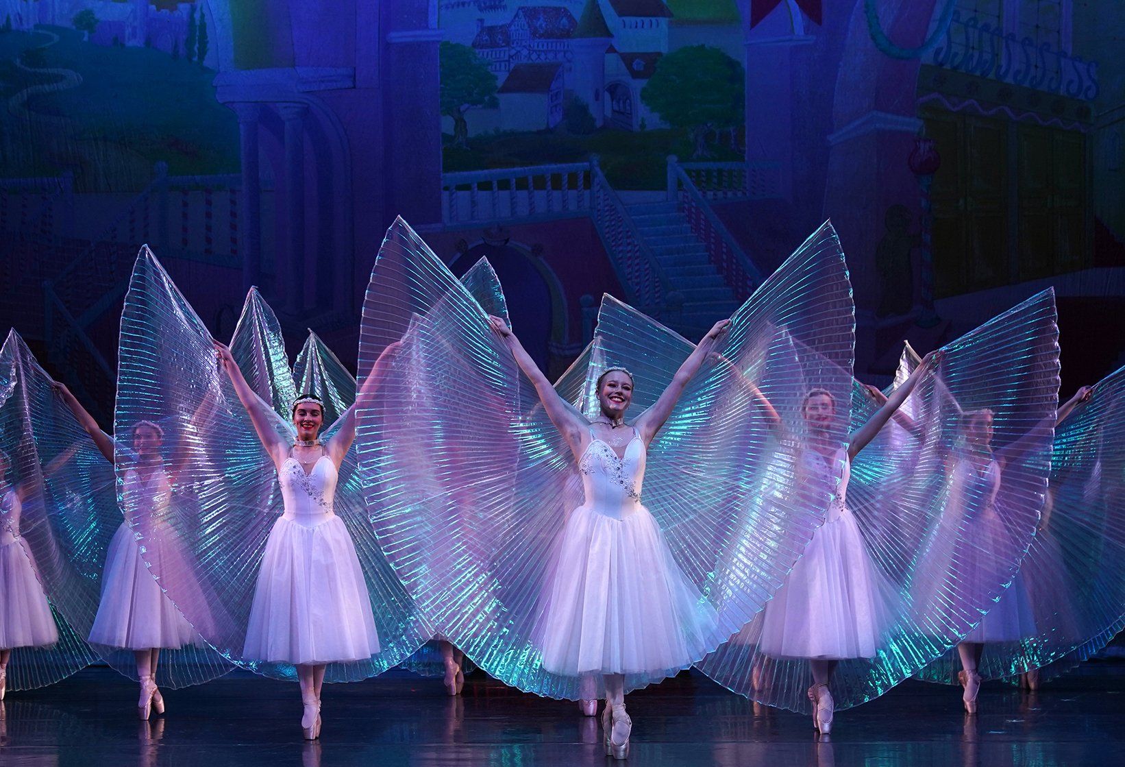 Fairies in the Nutcracker performance by Atlantic City Ballet