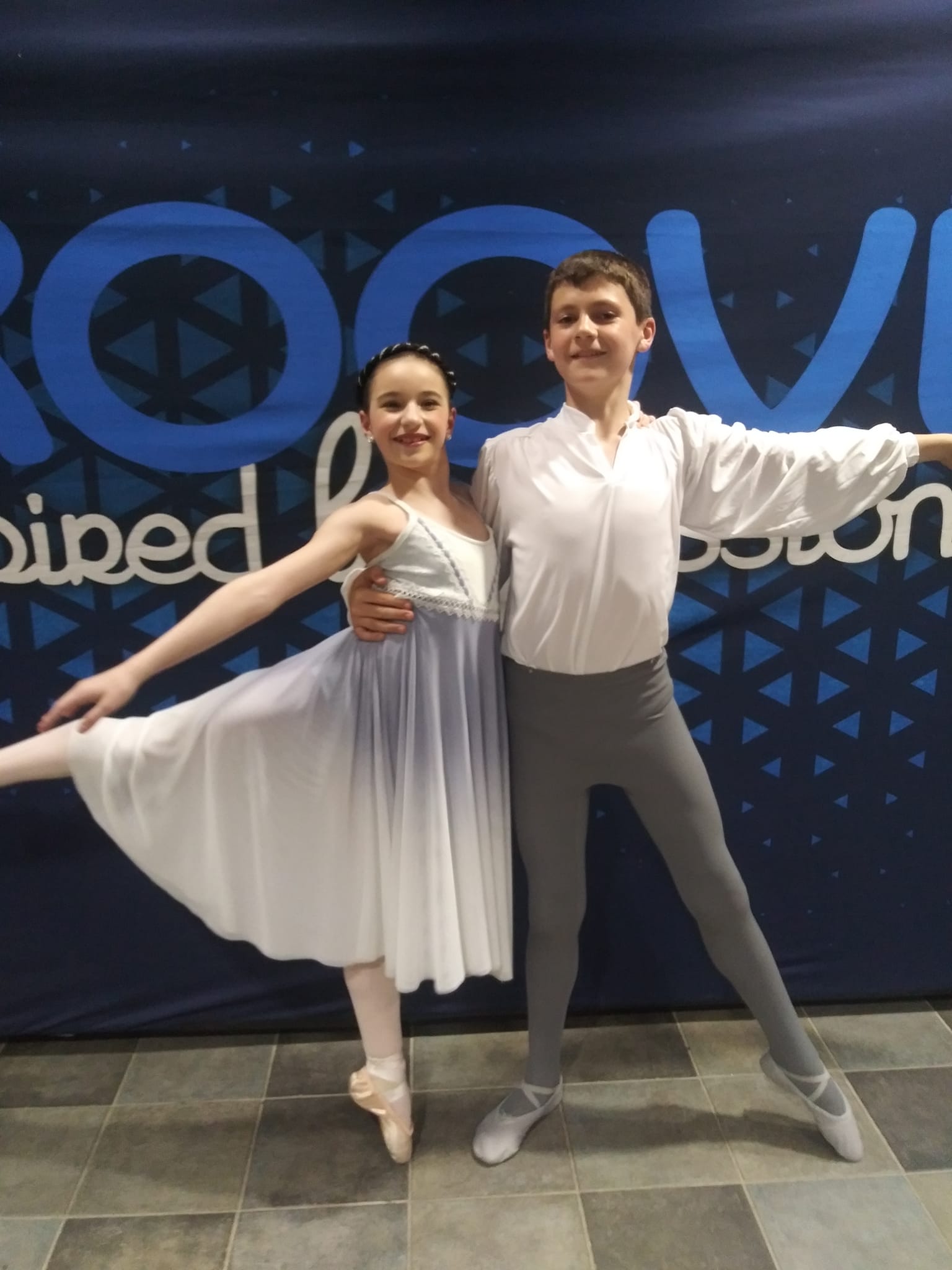Two of our ballet dancers in the Competitive Team.