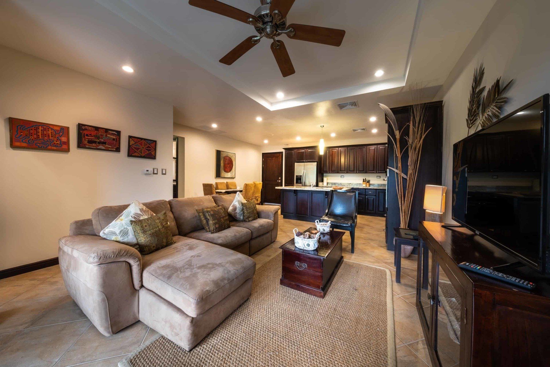 junior penthouse living room/ kitchen