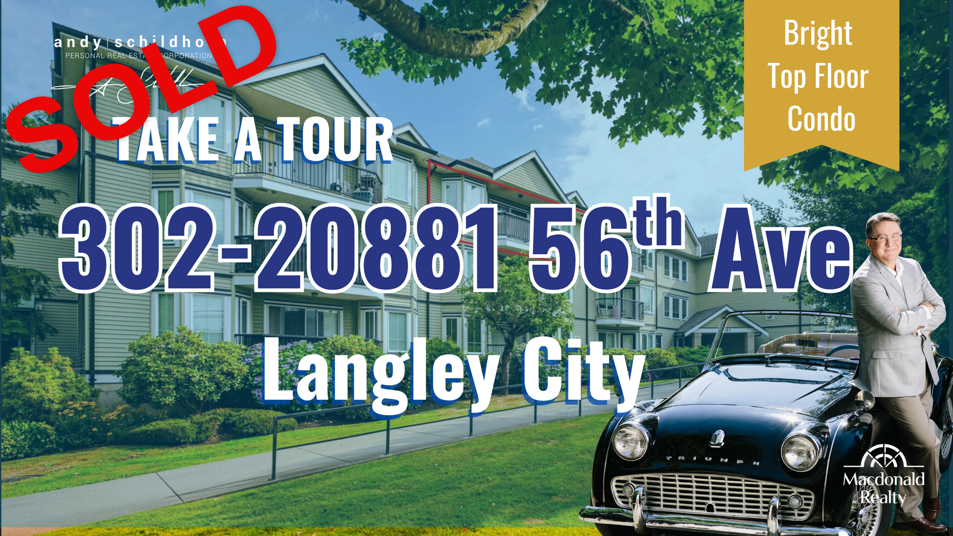 20881 56 Avenue #302 | 2 Bed | 2 Bath |  1,026sq.ft. | Strata Lot